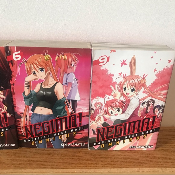 Negima Omnibus manga volumes 4,5,6,9 by ken Akamatsu - Picture 8 of 8